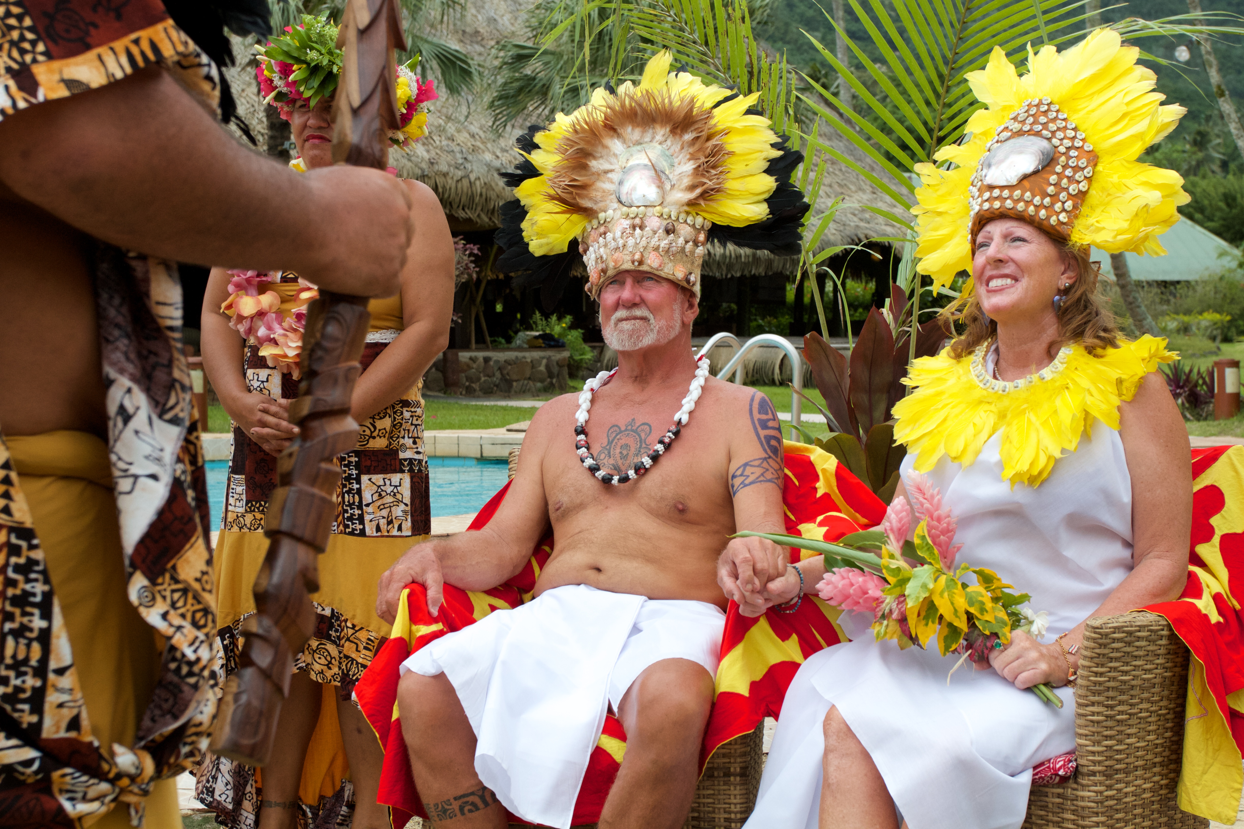 A Polynesian wedding